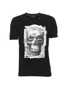 Футболка News черная Roberto Geissini