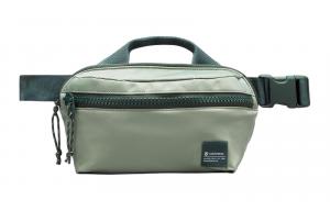 Lululemon Нейлоновый поясной рюкзак с переработанным полиэстером унисекс серый эвкалипт и наследие зеленый, Gray Eucalyptus & Legacy Green