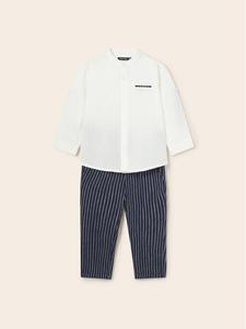 Тканевые брюки стандартного кроя Mayoral, синий