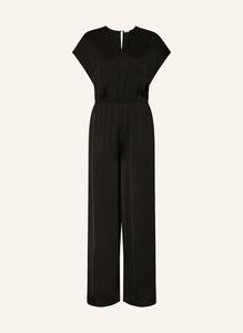 Атласный комбинезон Mrs & Hugs, черный