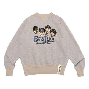 Толстовка beatles tsuriami sweatshirt 'grey' Human Made, серый