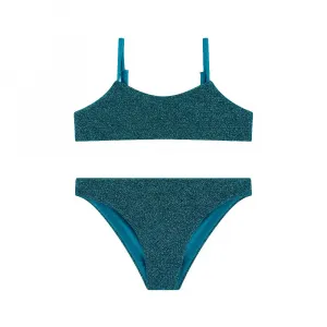 Бикини Sundek с топом-бандо и стандартными трусиками, синий