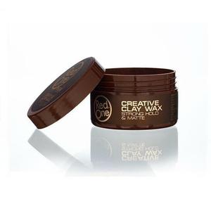 Воск для волос сильной фиксации и матовый с глиной, 100 мл Red One, Professional Men