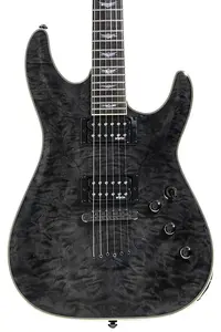 Электрогитара Schecter Omen Extreme-6 - Прозрачный черный
