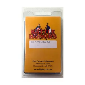Pz IV H с юбками, Battle Honors - WWII - Germany (25mm)