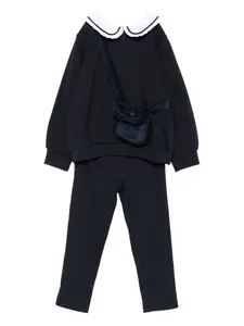 Комплект из топа и брюк Patachou, синий