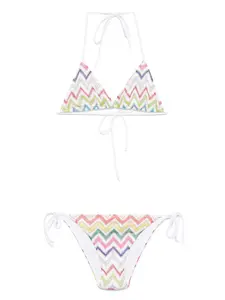 Бикини с узором зигзаг Missoni, белый