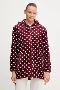 Халат United Colors Of Benetton, бордовый