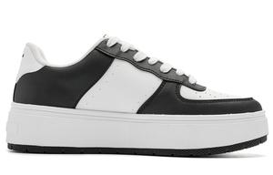 Кроссовки для скейтбординга Five Centimeters женские с низким верхом, черный/белый  Qiaodan