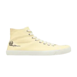 Кроссовки Maison Margiela Tabi High Yellow, желтый