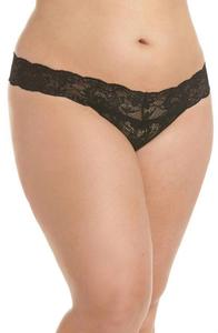 Трусики-стринги Never Say Never Cutie черного цвета Cosabella