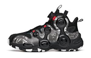 Кроссовки Alien Kids Lifestyle GS High-top черного/красного цвета Anta Kids