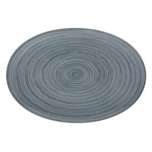 TAC Gropius Stripes 20 матовая тарелка матовая 34x23,5 см Rosenthal studio-line, серый