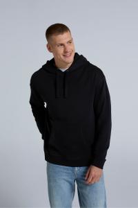 Мужская толстовка Icon из 100% хлопка с заниженной линией плеч Animal, черный