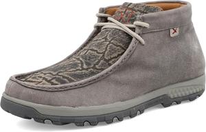 Ботинки Twisted X Men's 6" CellStretch Lacer Nano Safety Toe, Grey & Grey Elephant