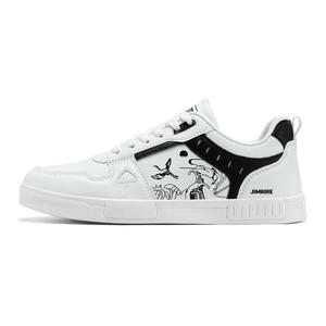 King Jinmai Нескользящие низкие кроссовки для скейтбординга унисекс белые