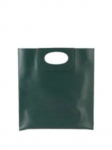 Сумка с вырезной ручкой Gherardini, зеленый