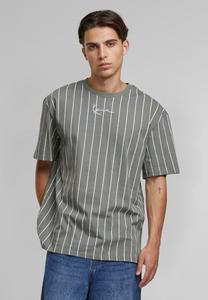 Футболка с принтом Karl Kani, серый