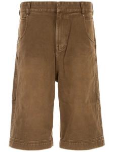 Джинсовые шорты-бермуды ENTIRE STUDIOS, коричневый