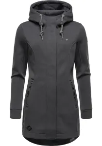 Толстовка с капюшоном Ragwear "Letti Bonded", спортивная куртка с капюшоном тонкой вязки, серый