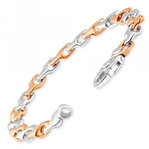 Мужское ожерелье из 14-каратного золота (123 грамма) или платины (231 грамм) с бриллиантами 9 мм, длина 20 дюймов Pompeii2, 14K White Gold