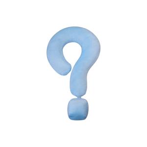 Креативная плюшевая кукла в виде мультяшного знака вопроса высотой 55 см BEIKEMIXUE