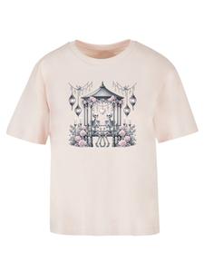 Футболка F4NT4STIC Skelett Paar Valentinstag, Rose/Pastel pink