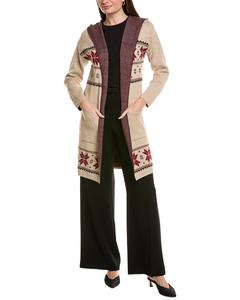 Куртка Joseph A. Sweater Coat Joseph A., коричневый