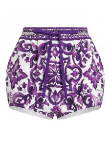 Dolce & Gabbana шорты из эластичного хлопка, белый