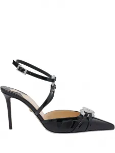 95-мм двухсердечные туфли MACH & MACH, черный