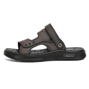Mulinsen Пляжные сандалии мужские серые/черные