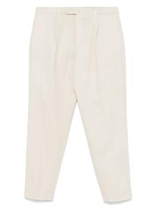 Брюки со складками Dell'oglio, нейтральный