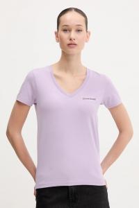 Футболка Guess Jeans, фиолетовый