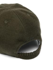 Kiton кепка с вышитым логотипом, зеленый