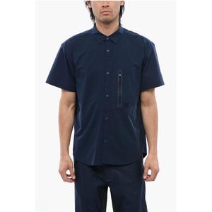 Рубашка 4AWAY TREK с короткими рукавами и нагрудным карманом Woolrich, Blue