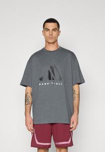 Футболка Adidas Performance TEE, Dark Grey Heather/Grey