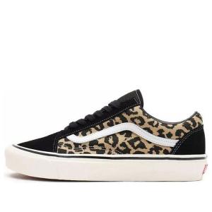 Кроссовки old skool 36 dx 'anaheim factory - leopard' Vans, черный