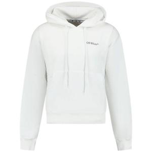 Белый свободный худи Caravaggio Crowing Design Off-White, белый