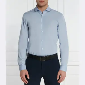 Рубашка Erriko очень узкого кроя Hugo, синий