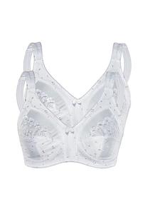 Мягкий бюстгальтер 2 шт. в упаковке Sassa, белый