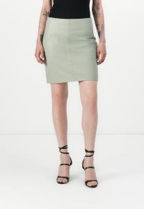 Кожаная юбка CECILIANA 2nd Day, слоновая кость