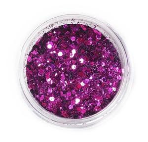 Пудра для ногтей - Эффект драгоценного камня ФУКСИЯ, Raisin