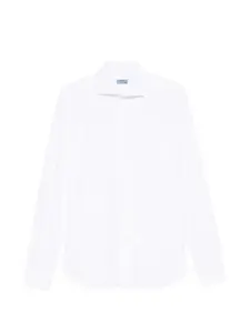 Рубашка с длинными рукавами на пуговицах Barba, белый