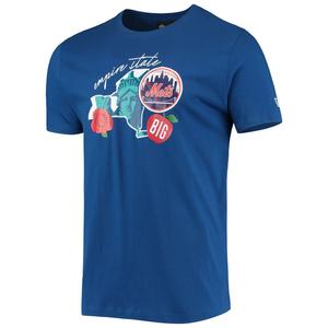 Мужская футболка Royal New York Mets City Cluster New Era