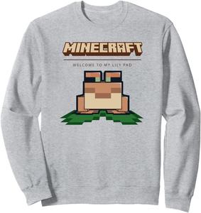 Minecraft: The Wild Welcome To My Lily Pad Frog Толстовка, серая