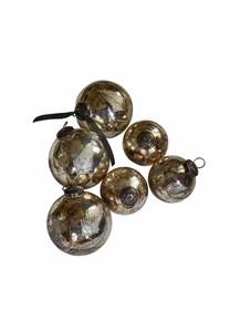 Набор рождественских украшений Тристан, 6 шт., античное золото Loberon, antikgold