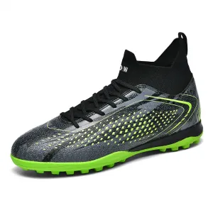 Футбольные бутсы для детей и подростков с высокой амортизацией и износостойкостью D&W, черный