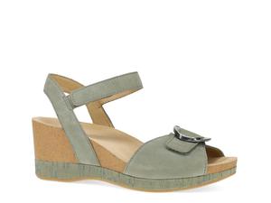 Сандалии Dansko Stella Wedge Sandal, Sage Green