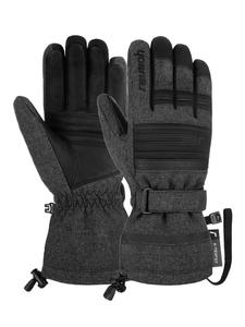 Reusch Перчатки с пальцами Conan R-TEX XT, цвет 7015 черный меланж / черный