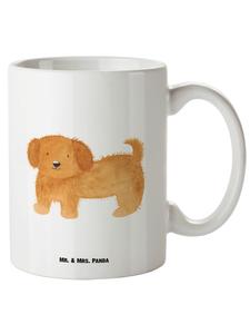 Кружка XL с рисунком пушистой собаки, белая, No Saying Mr. & Mrs. Panda